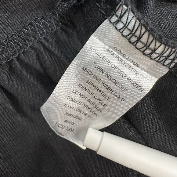 Btween Halloween Outfit Girls 18M Pumpkin Top, Striped Pants Headband Set Fall - Picture 8 of 8